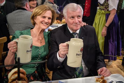 Horst Seehofer und seine Frau Karin