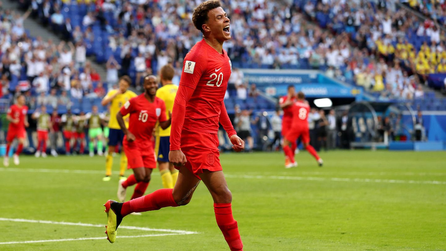 Dele Alli köpft England mit seinem Tor gegen Schweden endgültig ins Halblfinale
