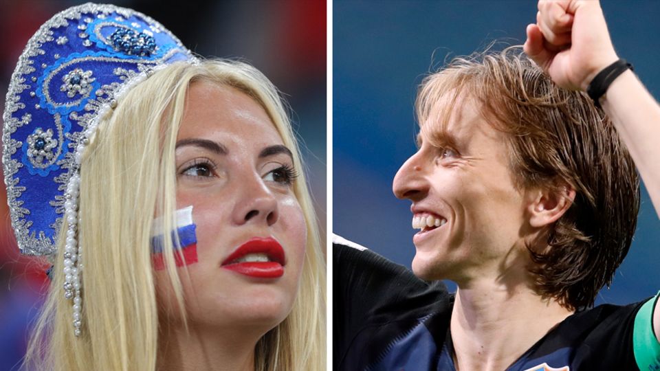 WM 2018: Emotionen pur: Kroatische Fans bejubeln Halbfinaleinzug, Tränen bei Gastgeber Russland