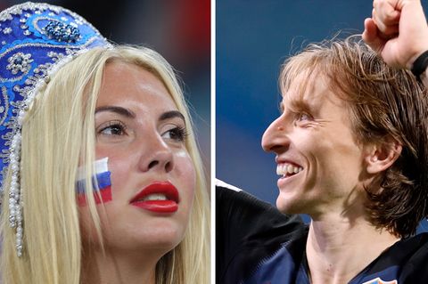 WM 2018: Emotionen pur: Kroatische Fans bejubeln Halbfinaleinzug, Tränen bei Gastgeber Russland