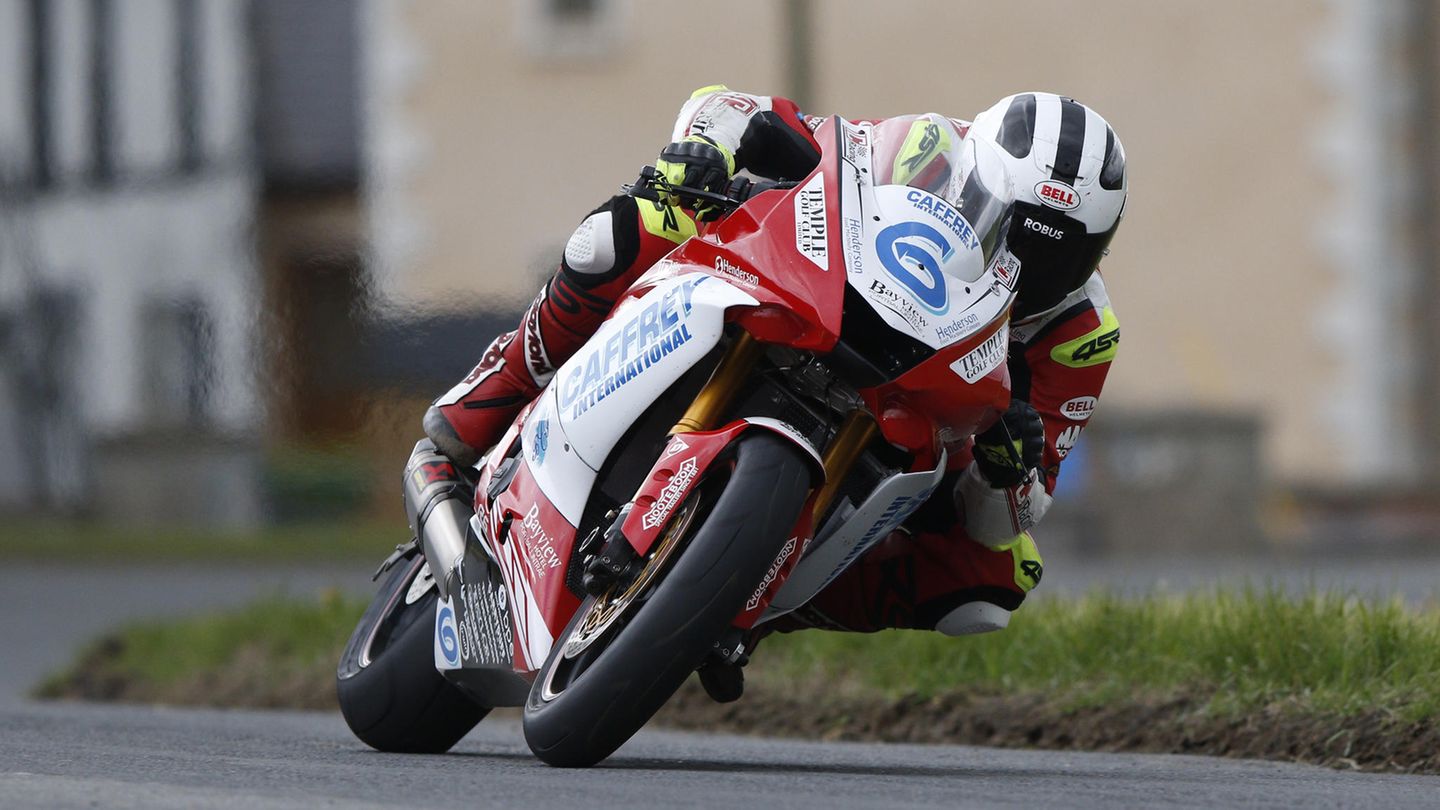 Rennfahrer William Dunlop wurde nur 32 Jahre alt. Hier bei einem Rennen im Mai.