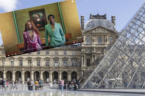 Beyoncé und Jay-Z im Louvre