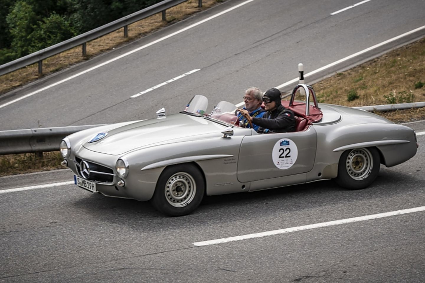 Silvretta Classic 2018 - der Renn-Mercedes 190 sL