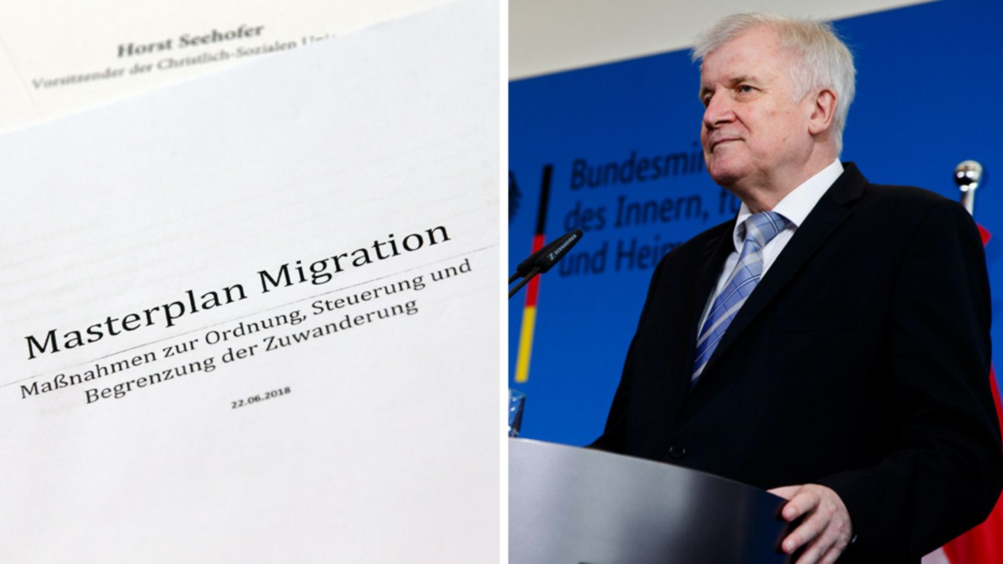Bundesinnenminister Horst Seehofer (CSU) und sein "Masterplan Migration"