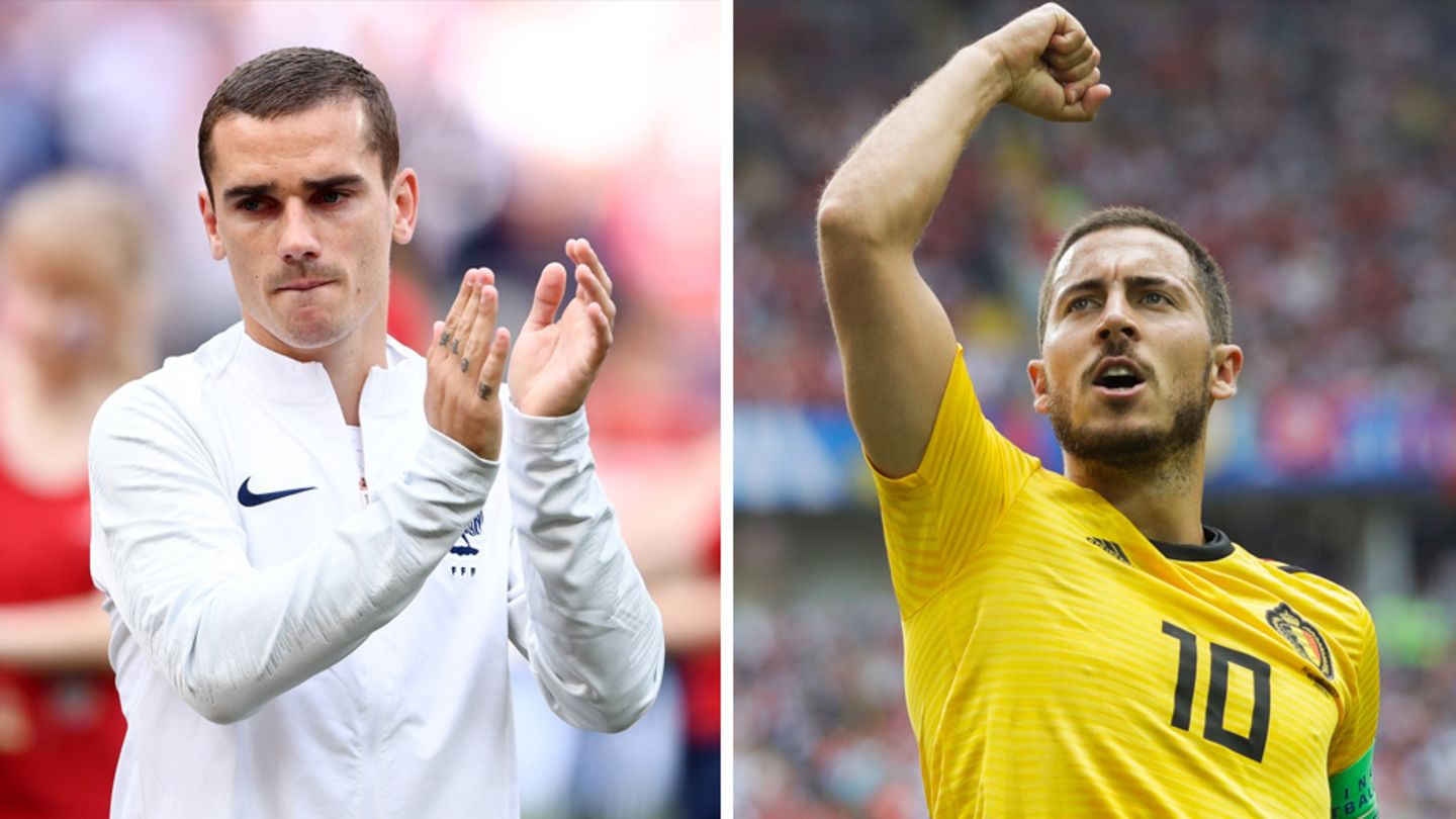 wm 2018 spielplan - halbfinale - Belgien frankreich
