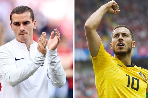 wm 2018 spielplan - halbfinale - Belgien frankreich