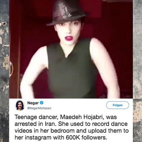 Entschuldigung im TV: Eine iranische Influencerin wird verhaftet – wegen dieser Instagram-Posts