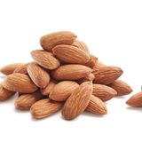 Steckbrief süße Mandel  Bezogen auf jeweils 100 Gramm:  Kalorien: 577 Gramm; Fett: 54 Gramm; Eiweiß: 19 Gramm; Ballaststoffe: 14 Gramm  Mandeln bestehen zu einem Fünftel aus Eiweiß. Das macht sie zu einem beliebten Snack für Sportler. Mandeln enthalten außerdem viel Vitamin E und schützen so vor freien Radikalen.