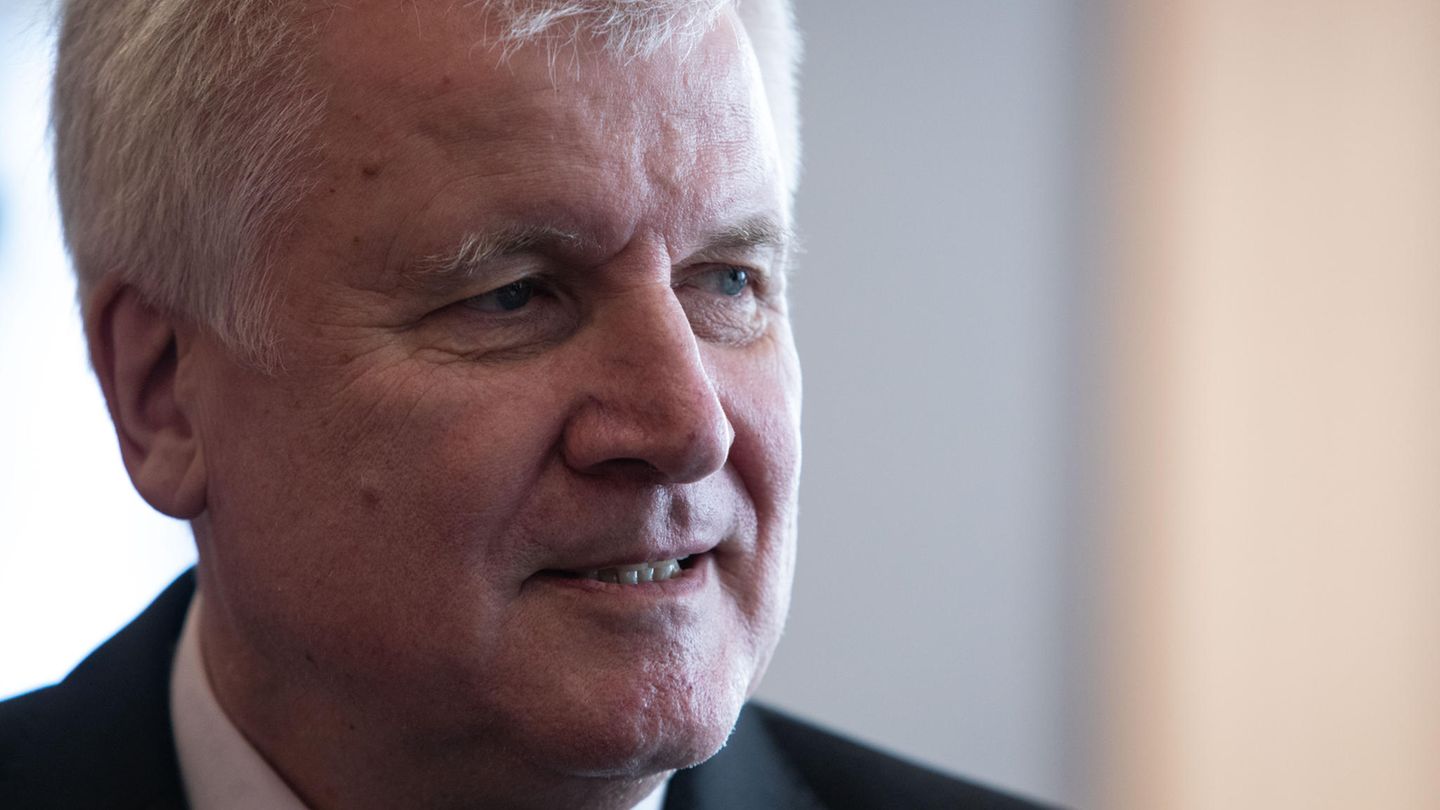 Bundesinnenminister Horst Seehofer bei der Vorstellung seines Migrationskonzeptes