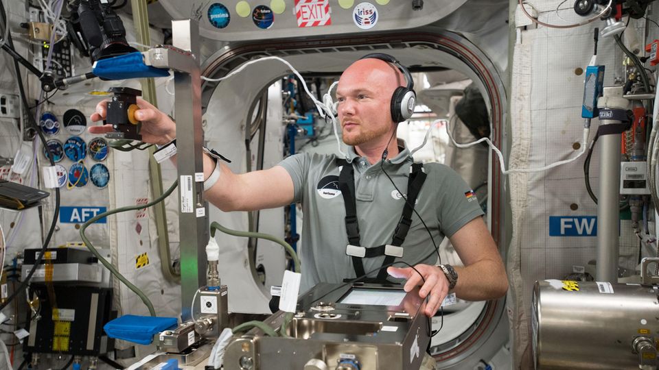 Alexander Gerst auf der ISS