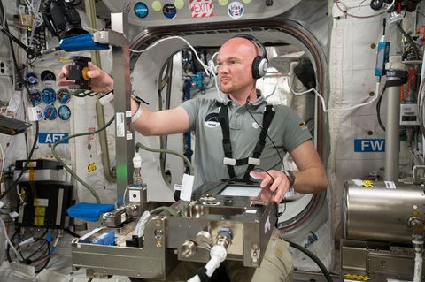 Alexander Gerst auf der ISS