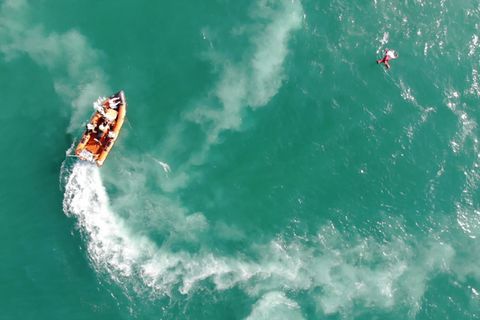 JWD: Team Joko an Bord der "Sea-Watch 3" im Mittelmeer