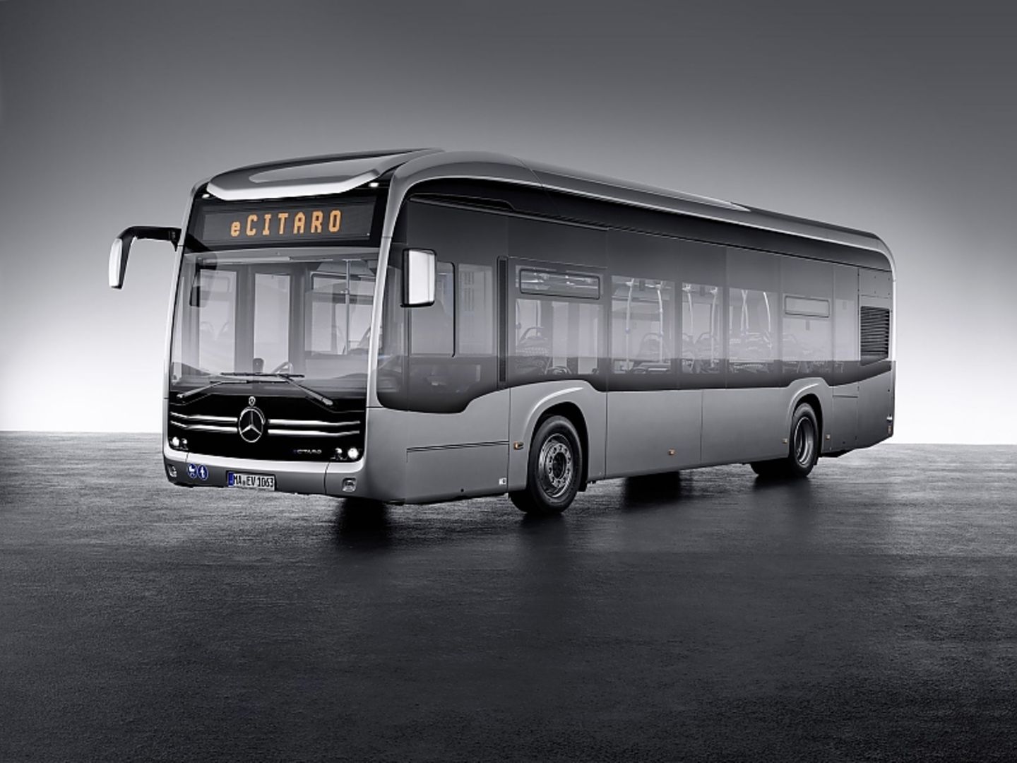 Der Mercedes eCitaro schafft bis zu 250 Kilometer Reichweite