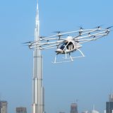 Schon im letzten Jahr hat ein Volocopter einen autonomen Flug über Dubai absolviert