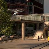 Der Volocopter soll auch Teil des öffentlichen Verkehrsnetzes werden