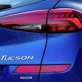 LED-Leuchten am Heck des Hyundai Tucson 2018