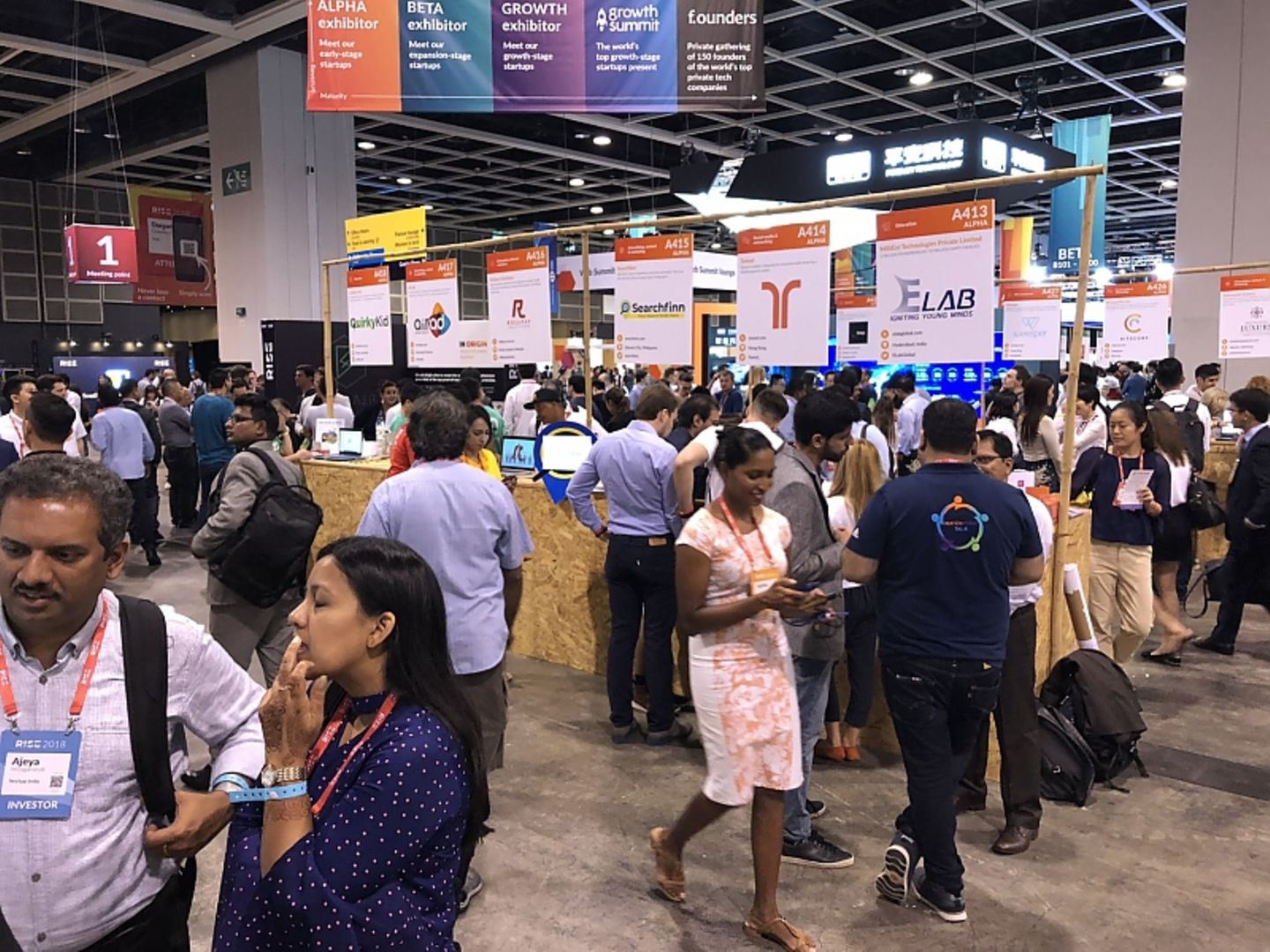 RISE Convention Hong Kong 2018 - 600 Start-Ups suchen Geld
