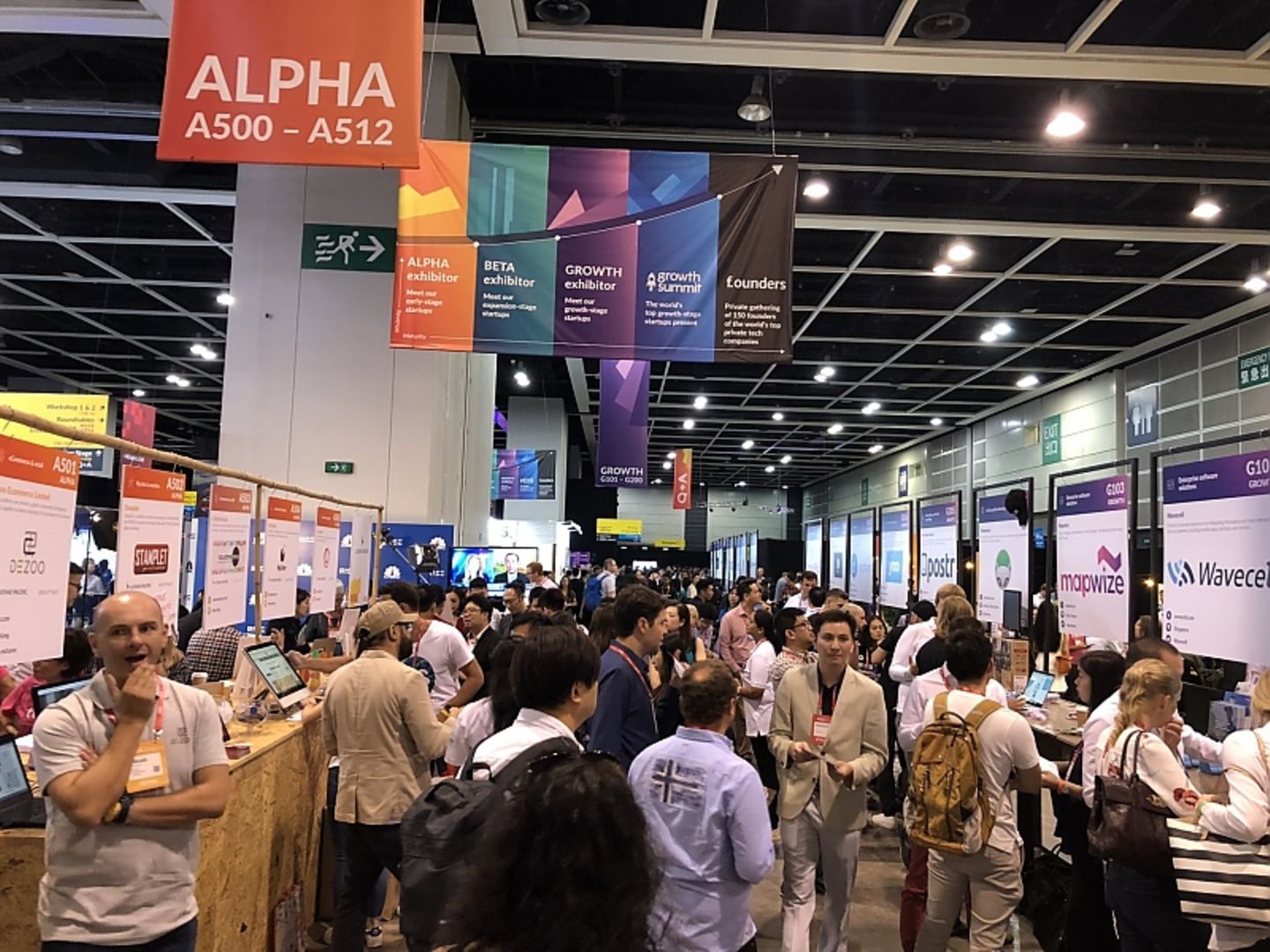RISE Convention Hong Kong 2018 - volle Hallen
