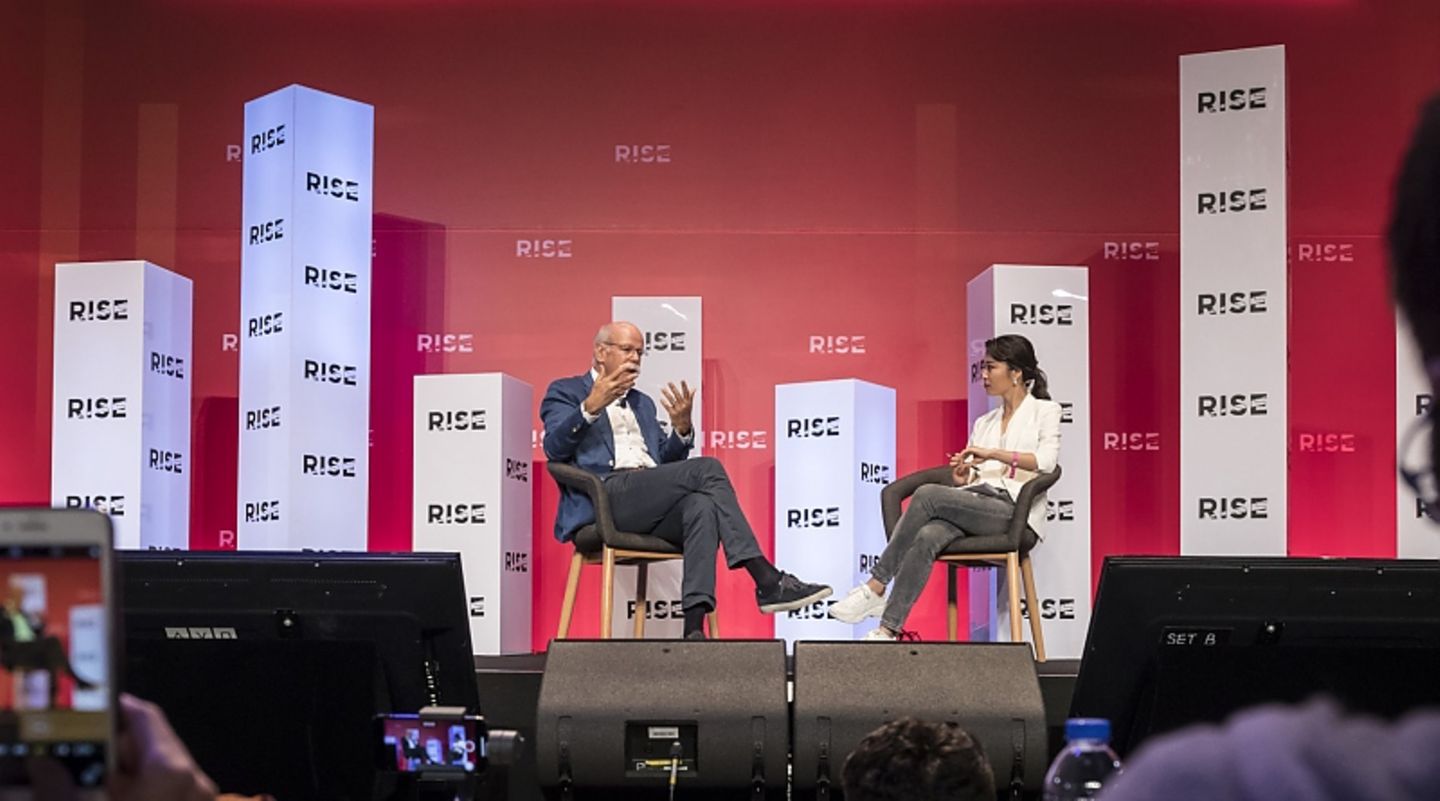 RISE Convention Hong Kong 2018 - Dieter Zetsche zum Thema künstliche Intelligenz und autonomes Fahren