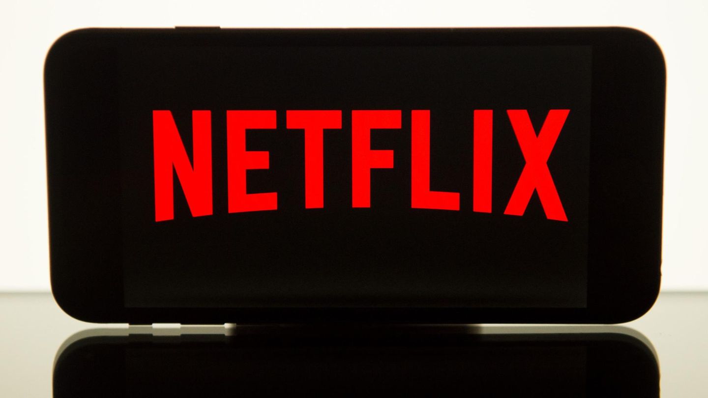 Netflix-Logo auf Smartphone