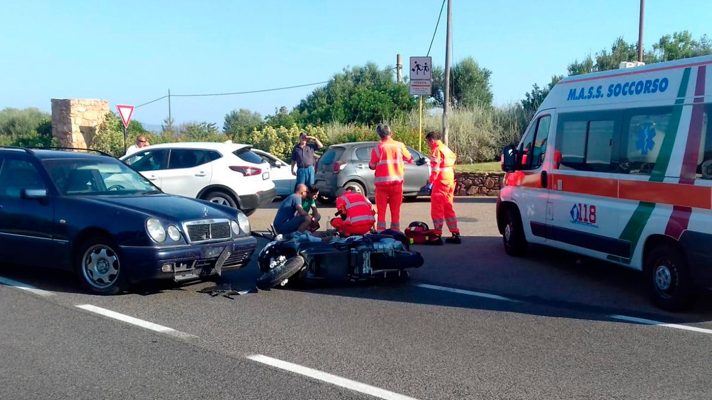 George Clooney Unfall