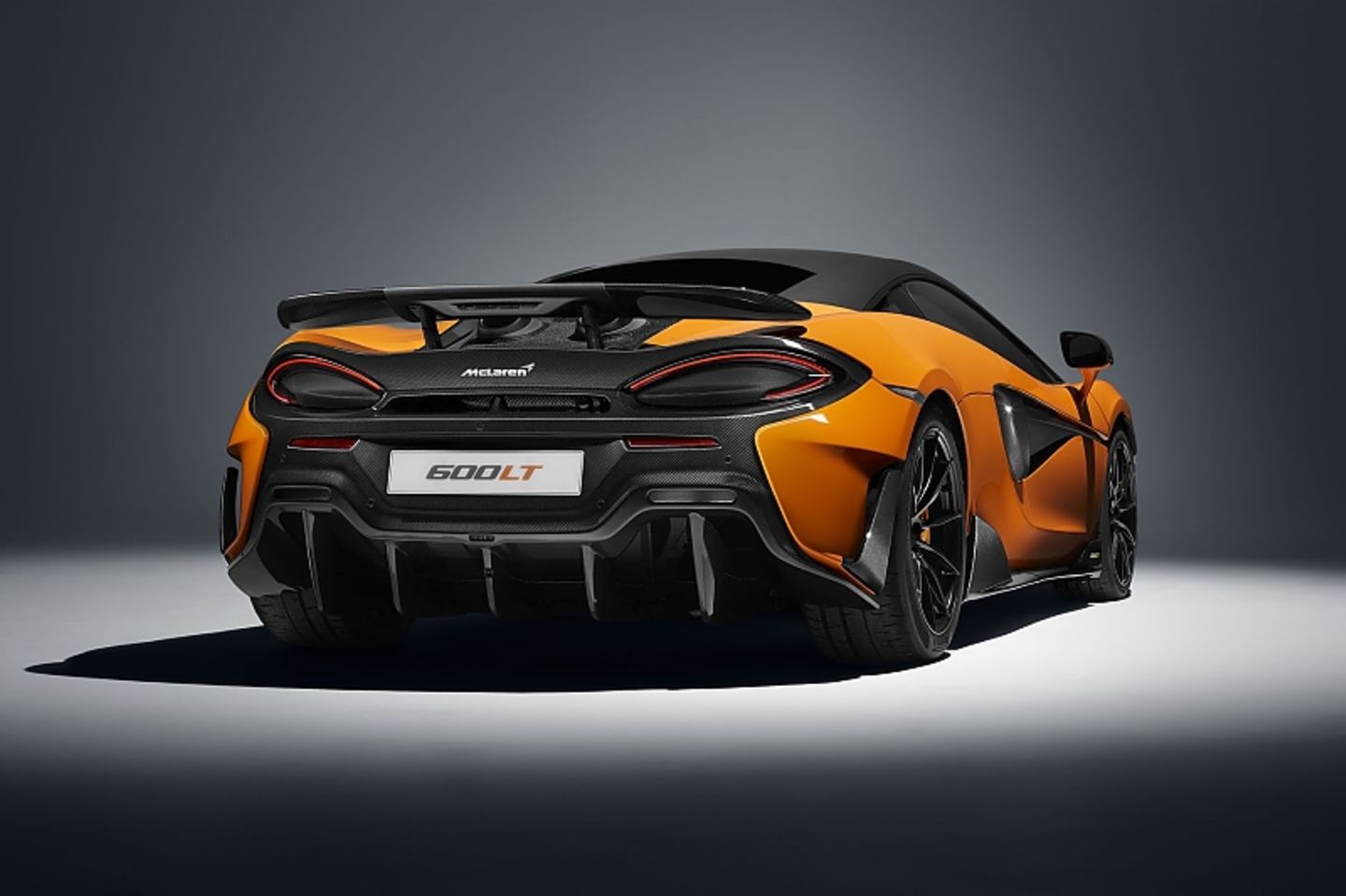 Die Rückleuchten sind typisch McLaren