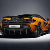 Die Rückleuchten sind typisch McLaren