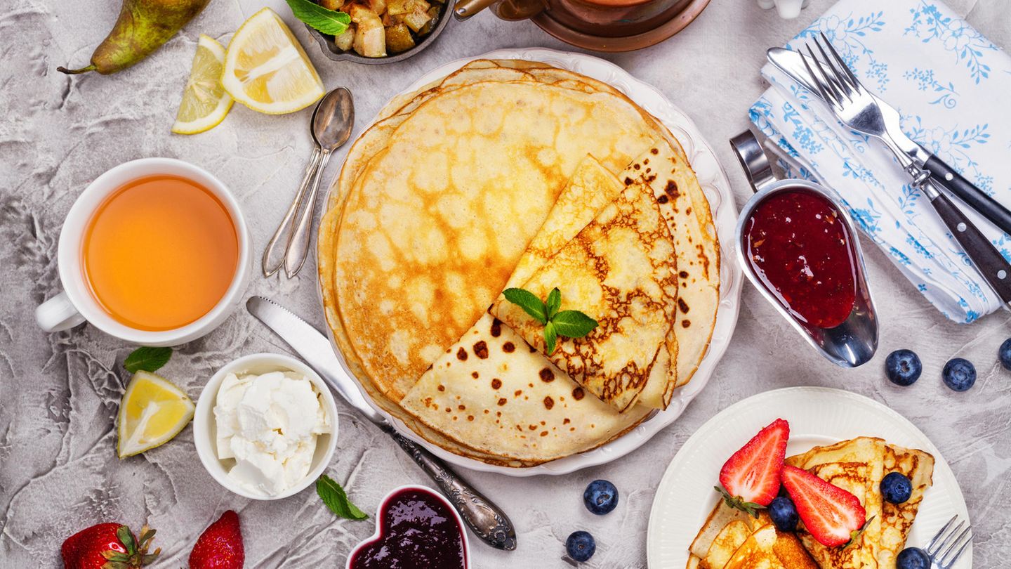 Berlin: Pfannkuchen  Hier geht's zum Rezept!