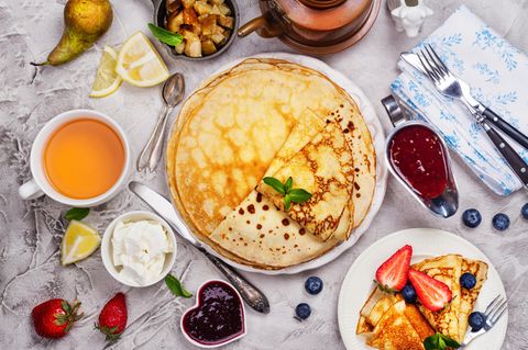 Berlin: Pfannkuchen  Hier geht's zum Rezept!