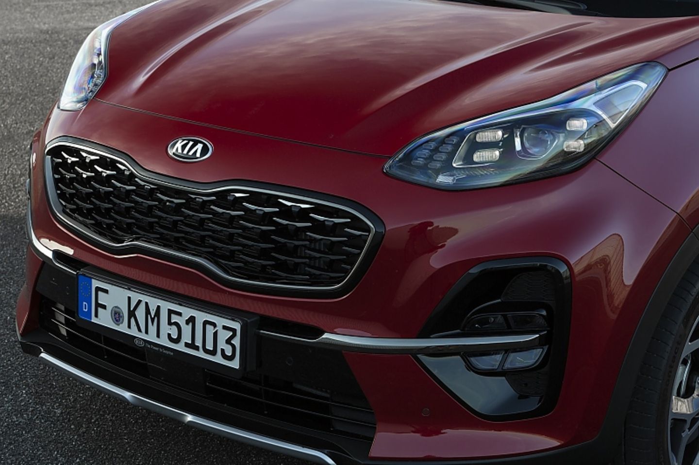 Der Kia Sportage hat neue LED-Leuchten