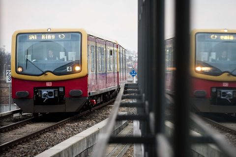 Eine Ringbahn in Berlin