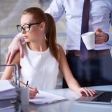Sexuelle Belästigung am Arbeitsplatz