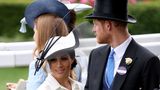 Meghan Markle erscheint beim Pferderennen "Royal Ascot" in einem weißen Givenchy-Kleid