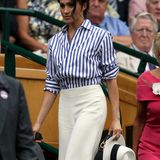 Meghan Markle zeigt sich beim Wimbledon-Tennisturnier auf der Zuschauertribüne