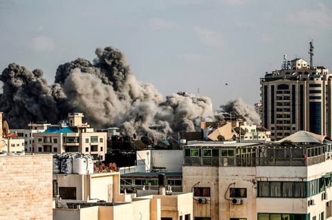 Gaza: Die israelische Luftwaffe zerstörte nach eigenen Angaben ein Hauptquartier eines Hamas-Bataillons