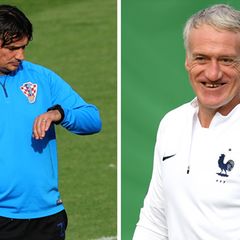 Zlatko Dalic und Didier Deschamps