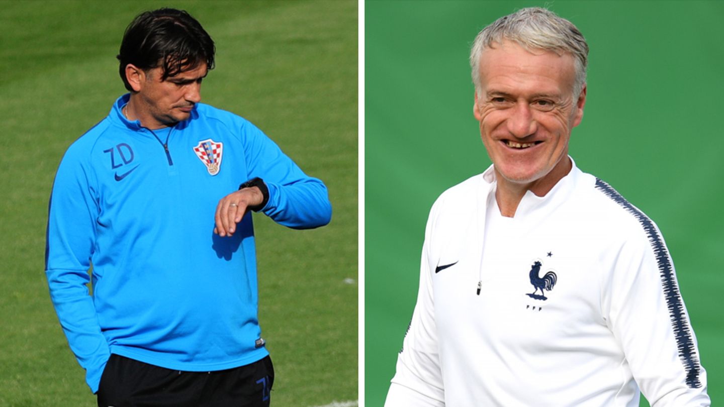 Zlatko Dalic und Didier Deschamps