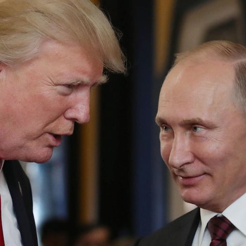 Donald Trump trifft an diesem Montag Kreml-Chef Wladimir Putin