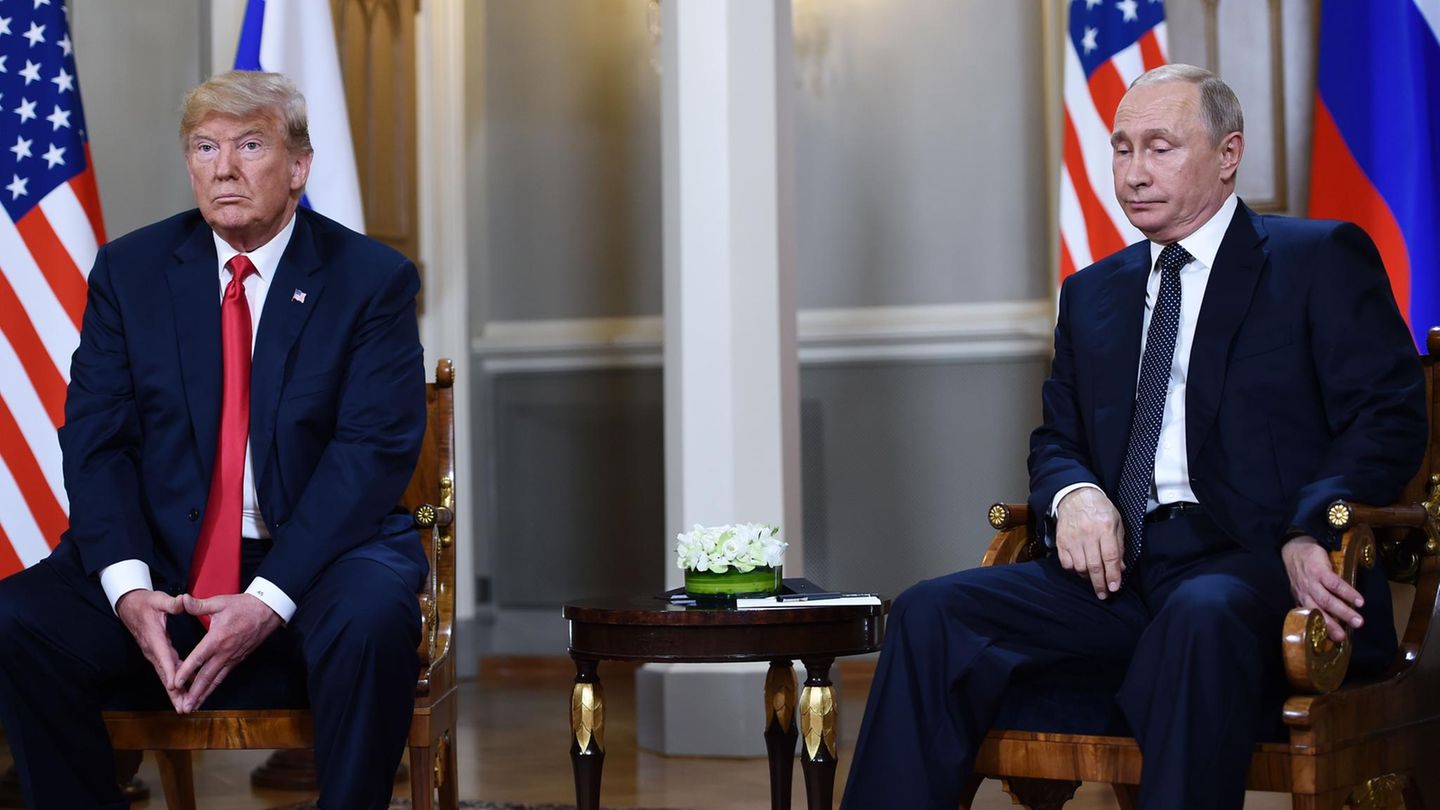 Donald Trump Wladimir Putin VII