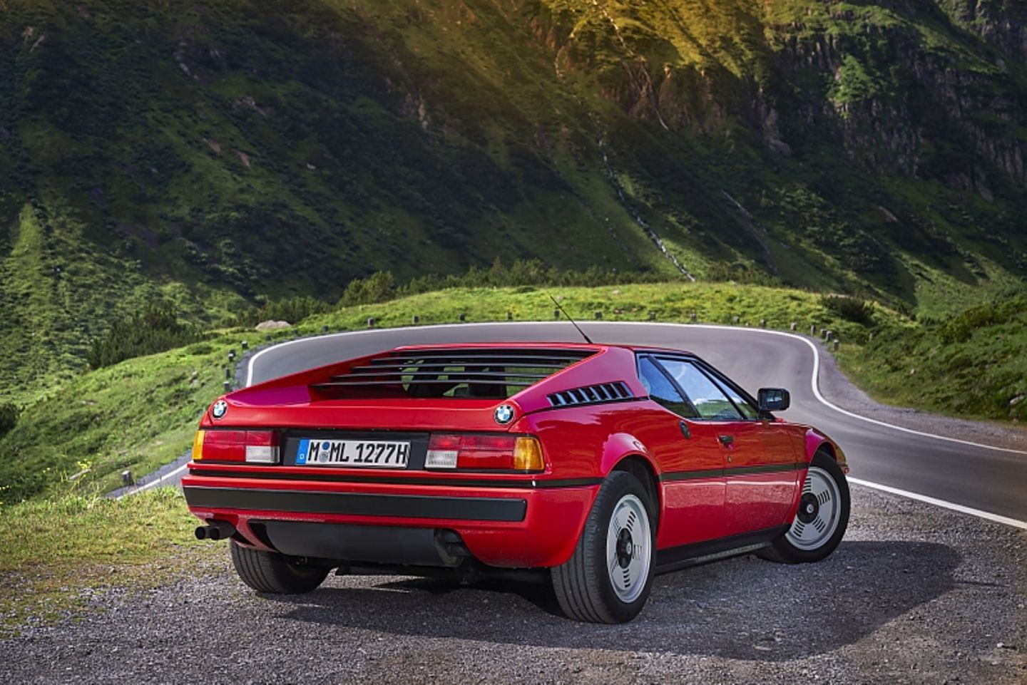BMW M1 - spektakulär auch von hinten