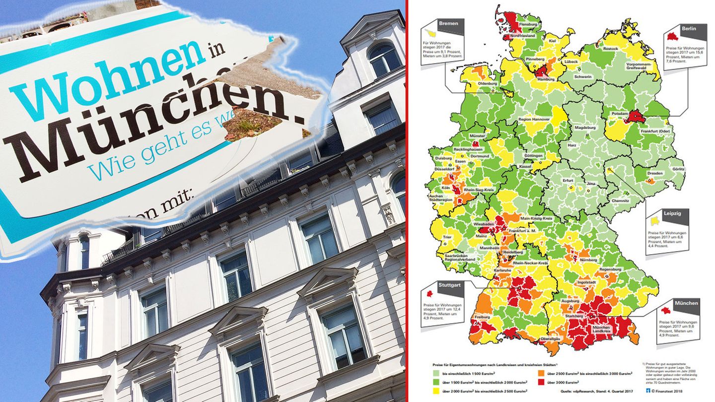 "Finanztest": Diese Karte zeigt, wo Immobilien noch erschwinglich sind