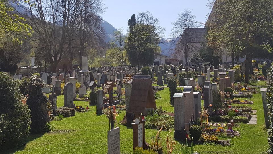 Nachrichten aus Deutschland: Der Friedhof der oberbayerischen Gemeinde Berchtesgaden