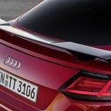 Die "Competition"- Ausführung des Audi TTS 2018 hat einen feststehenden Heckflügel