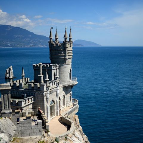 Krim: Das Schloss Schwalbennest gehört zu den berühmtesten Sehenswürdigkeiten der Halbinsel