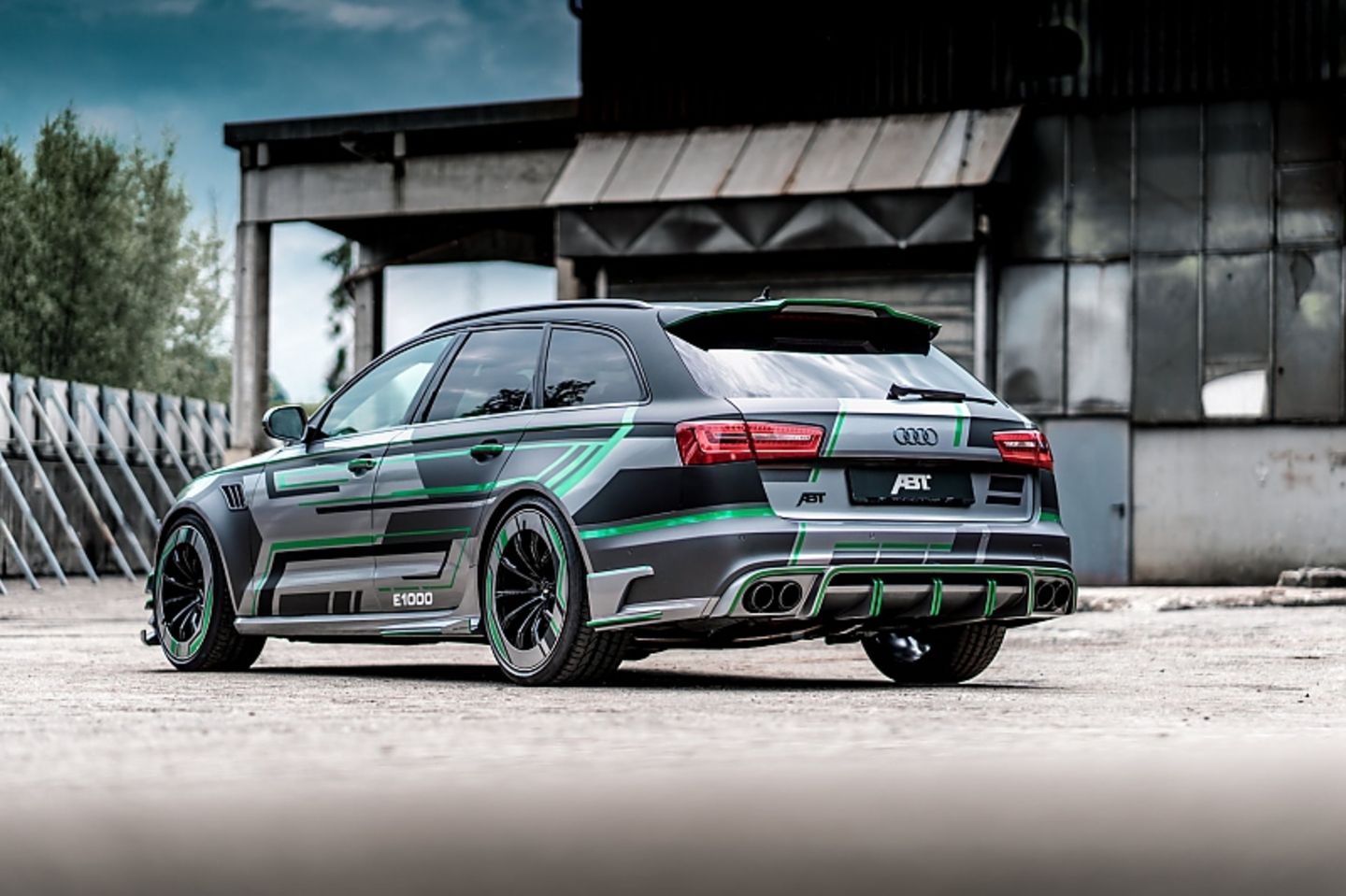 Abt Audi RS6-E - der Wagen ist ein Einzelstück