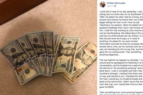 Facebookpost von Kimer Bermudez