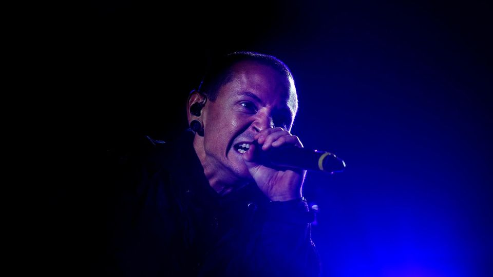 Chester Bennington bei einem Musik-Festival in Lissabon.