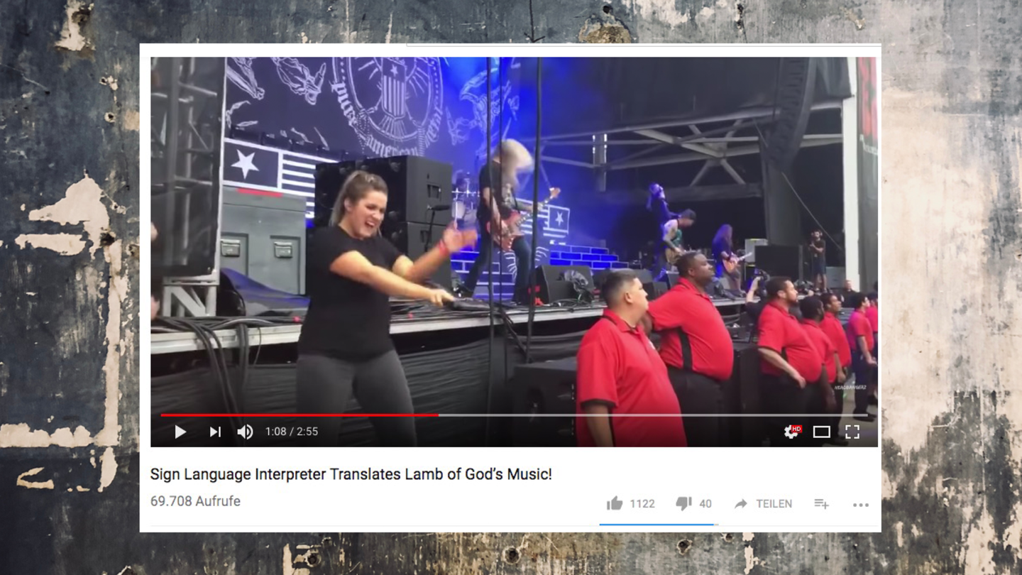 USA: Wie diese Frau ein Konzert für Gehörlose übersetzt, ist einzigartig USA: Wie diese Frau ein Konzert für Gehörlose übersetzt, ist einzigartig