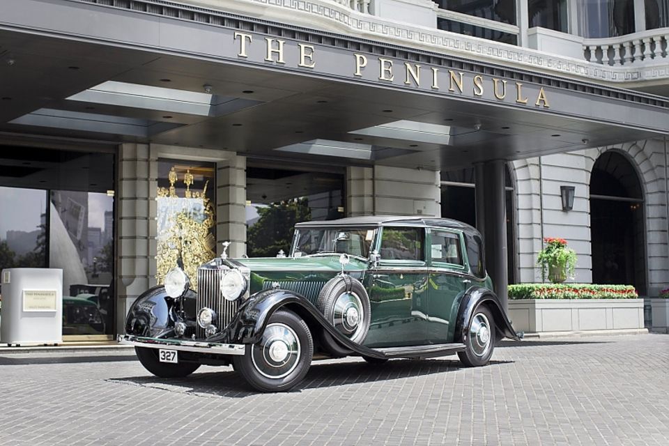 Rolls-Royce Phantom II des Peninsula Hotels Hong Kong: Legendenbildung