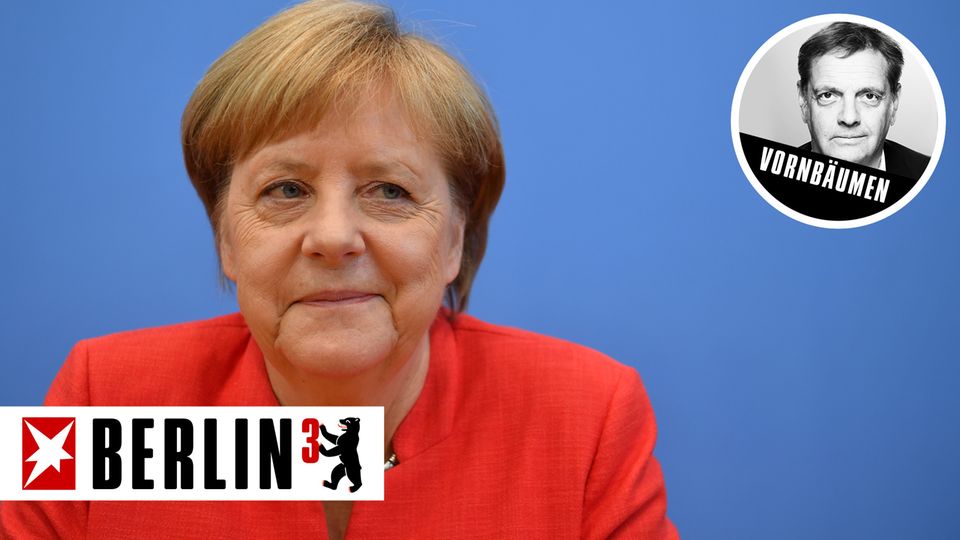 Demonstriert Gelassenheit im Sommer-Interview: Bundeskanzlerin Angela Merkel.
